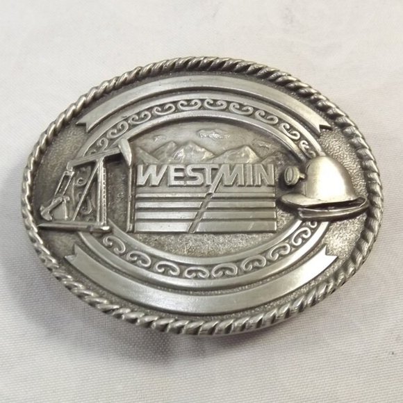 WESTMIN Mining Oil Sector Beer Bottle Opener Belt Buckle - Picture 1 of 10